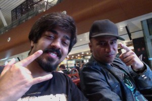 Jackson with DJ Nasha